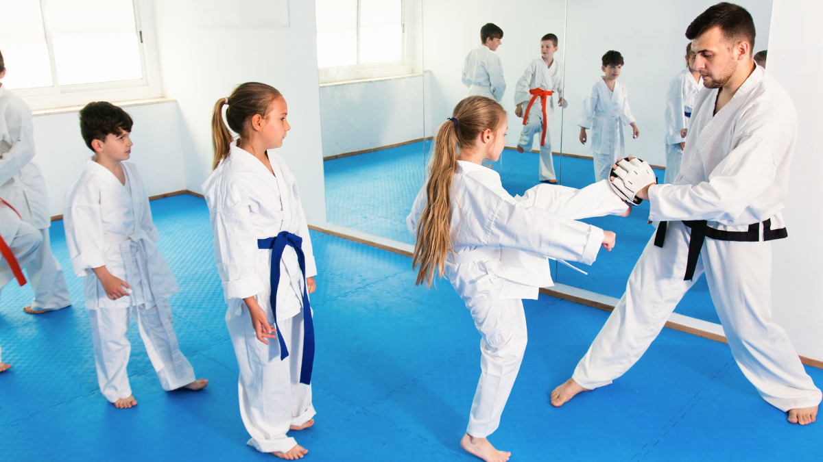 Martial arts enrichment class